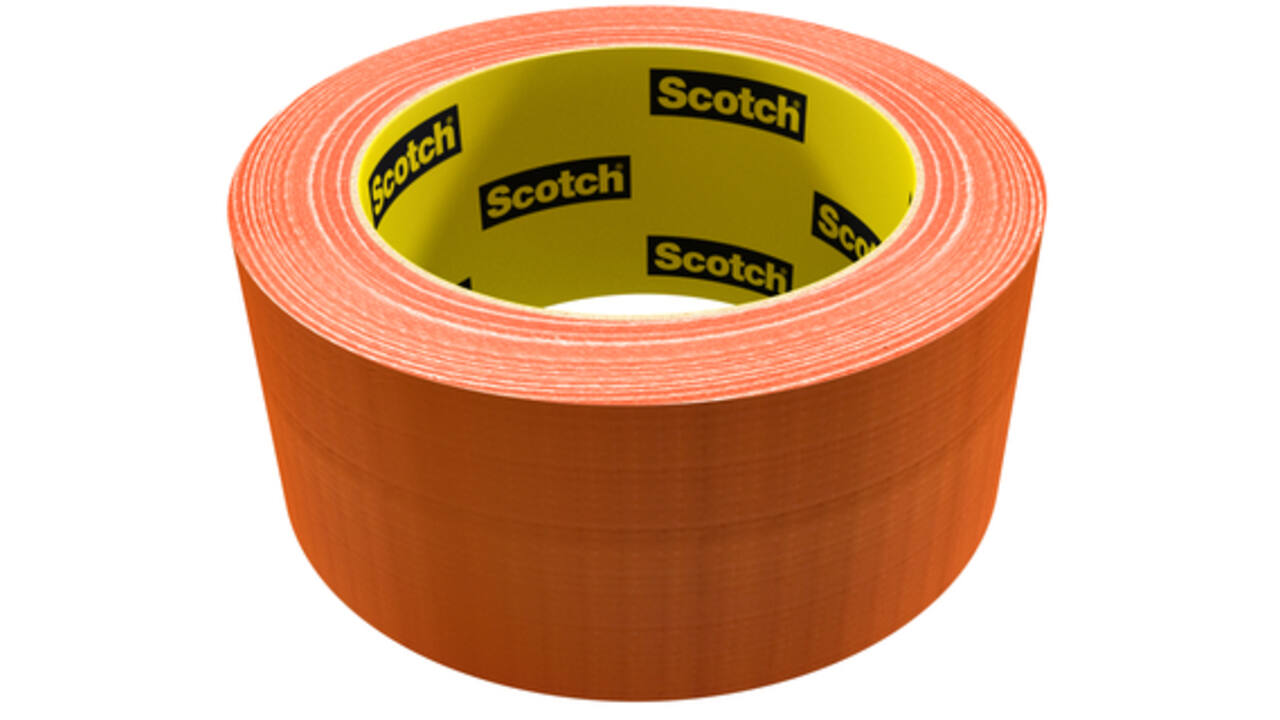Plakband Scotch high visibility 48mmx25m oranje