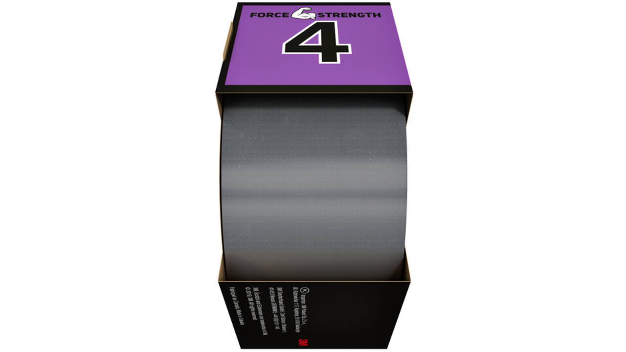 Duct tape Scotch Extremium no residue 18.2mx48mm grijs
