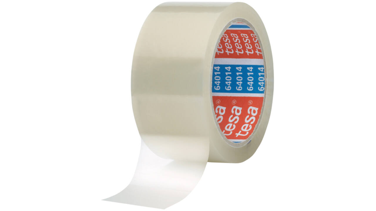 Verpakkingstape Tesa 64014 50mmx66m transparant PP