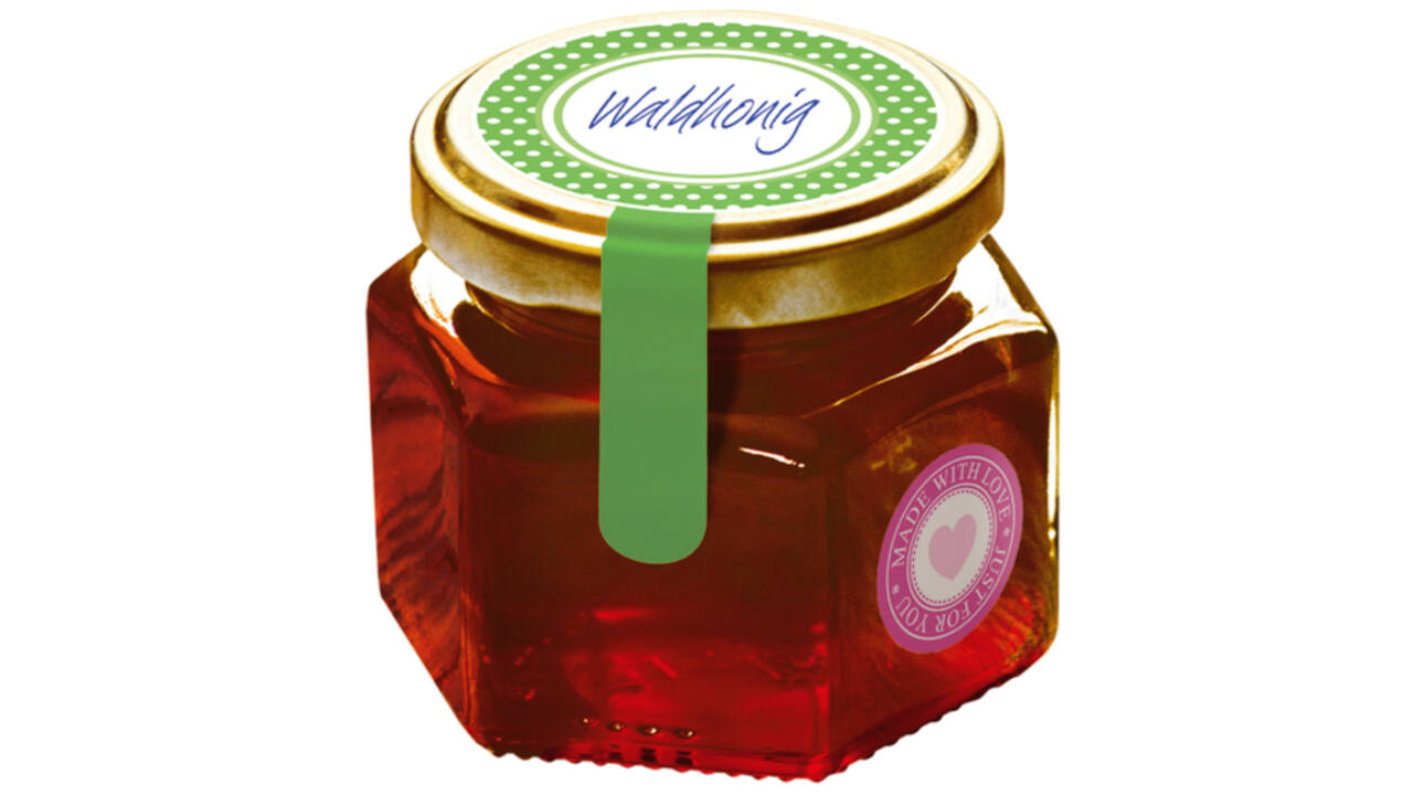 Etiket HERMA 15446 keuken new look rood