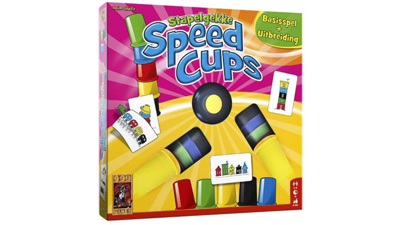 Stapelgekke Speed Cups 6 spelers