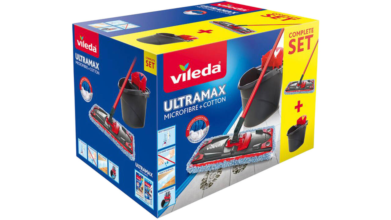 Mopset Vileda Ultra Max Micro & Cotton Box