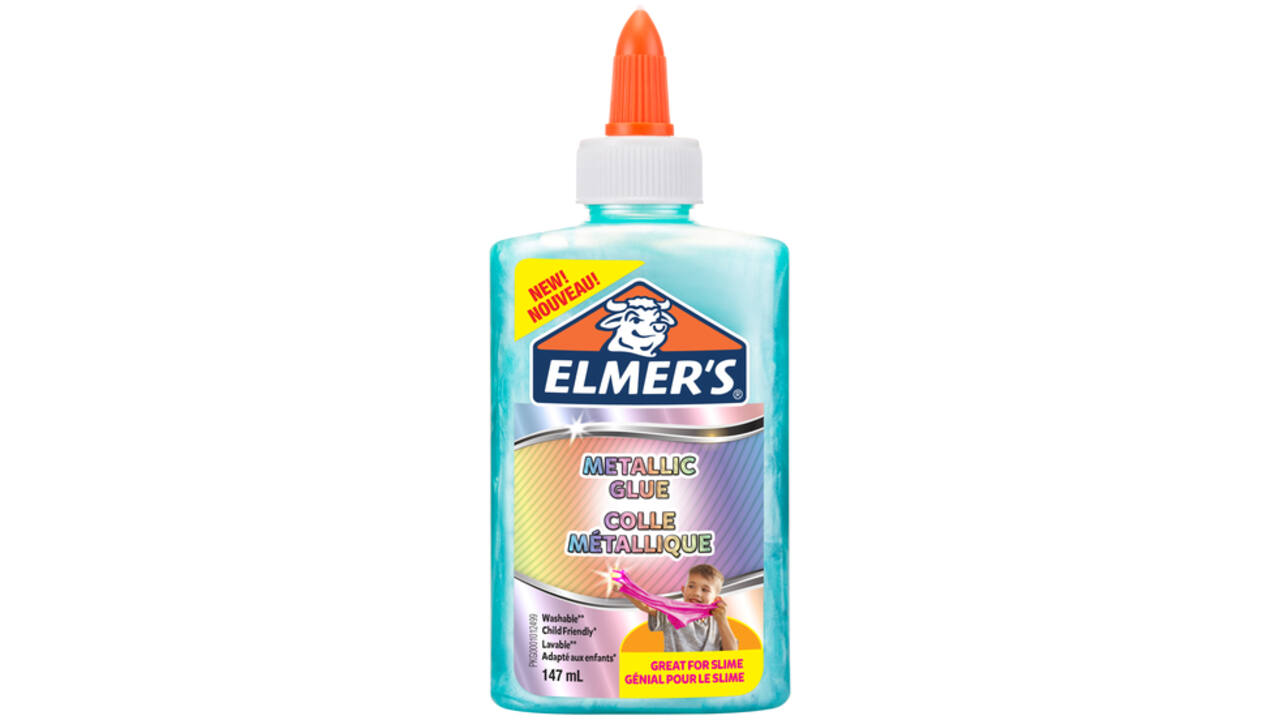 Kinderlijm Elmer's metallic blauw