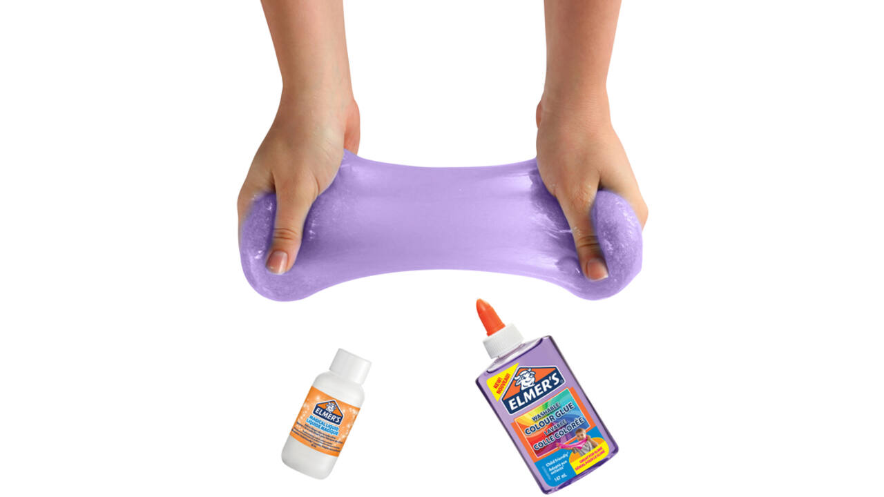 Kinderlijm Elmer's transparant paars