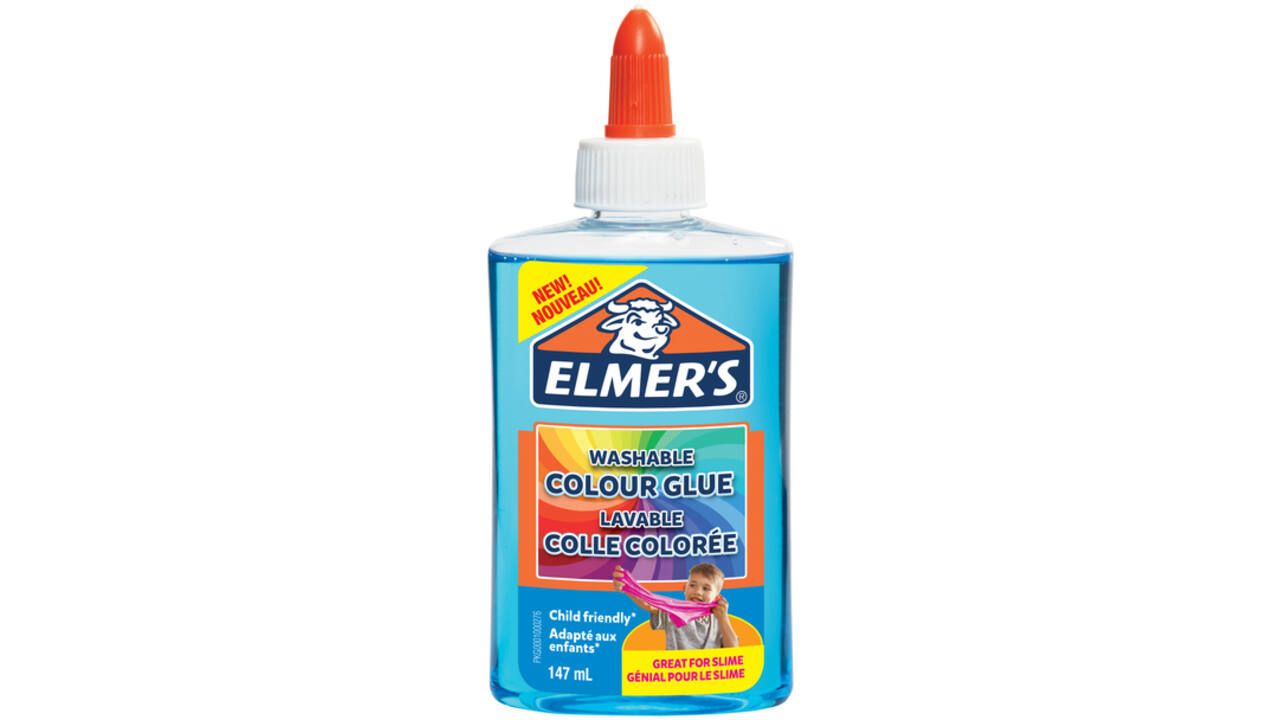 Kinderlijm Elmer's transparant blauw