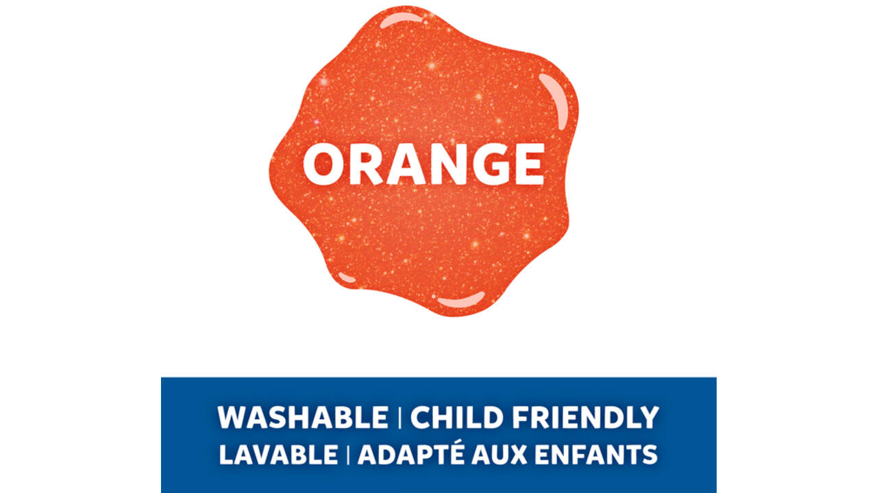 Kinderlijm Elmer's glitter oranje