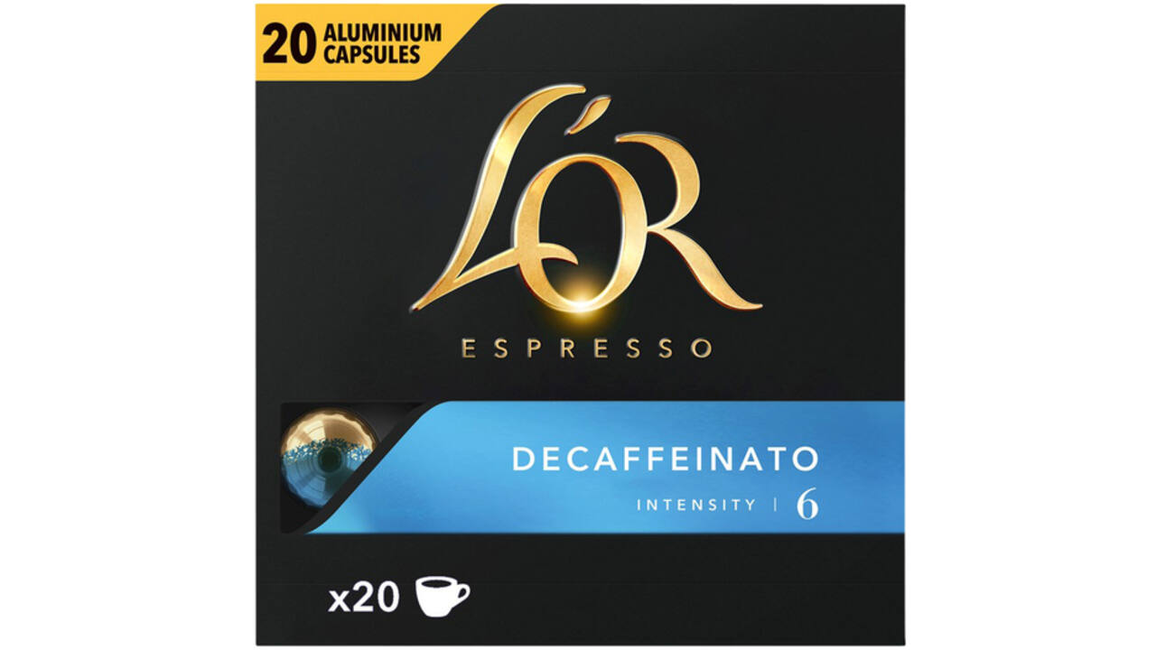 Koffiecups L'Or espresso Decaffeinato 20 stuks