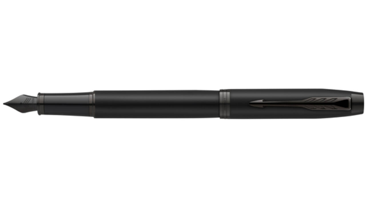 Vulpen Parker IM Achromatic GB matt black fijn