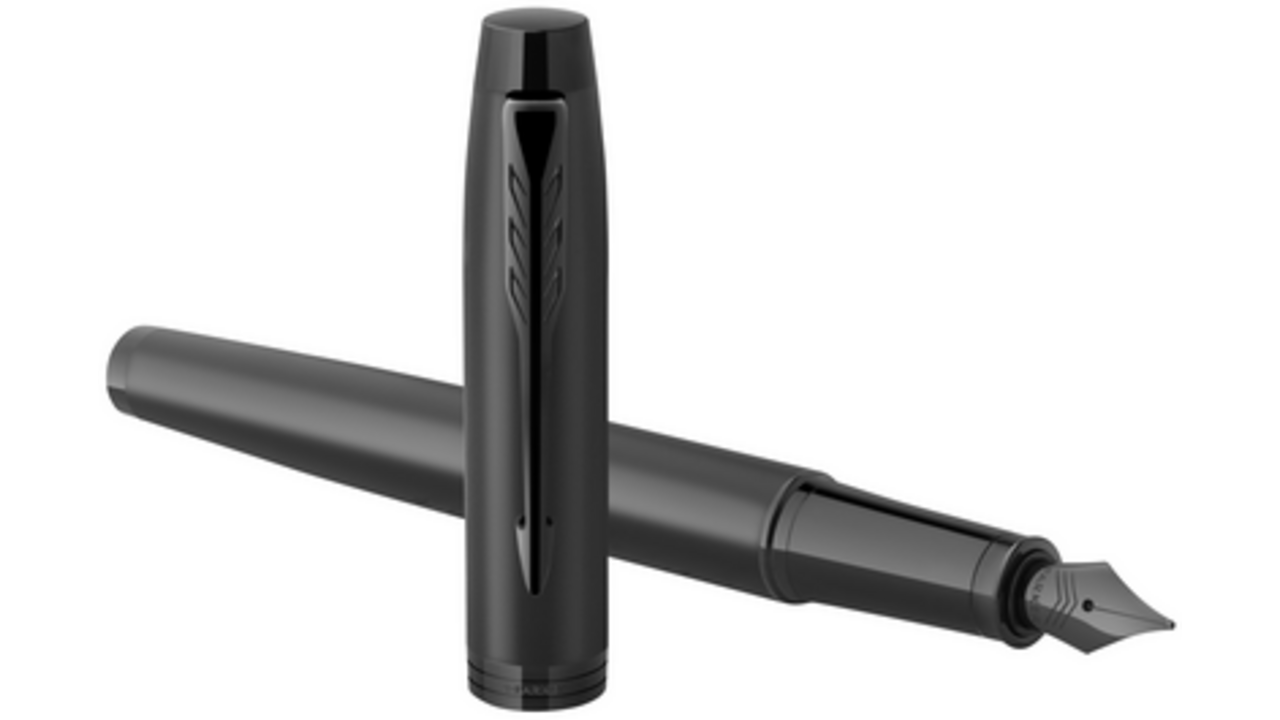 Vulpen Parker IM Achromatic GB matt black fijn