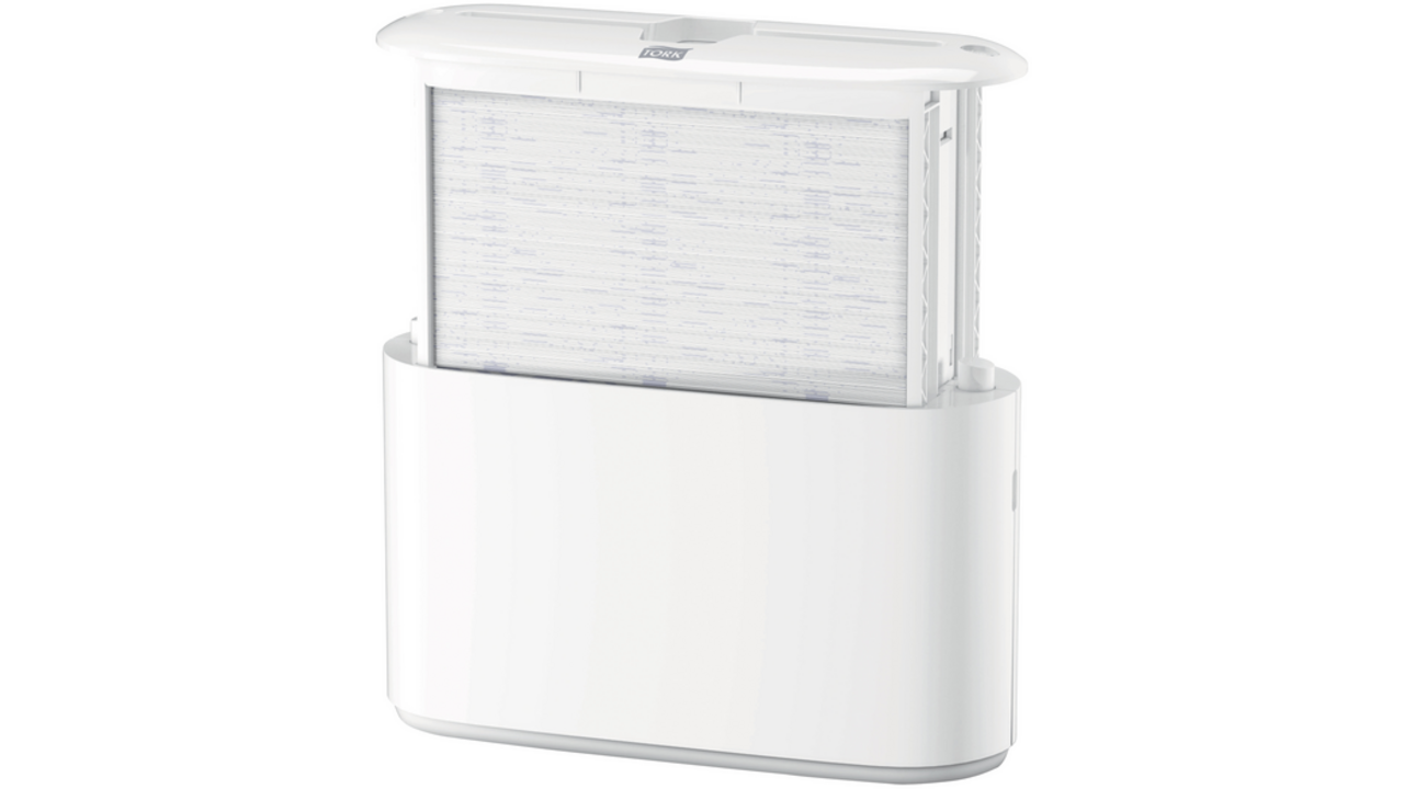 Handdoekdispenser Tork Xpress H2 Multifold Elevation countertop wit 552200