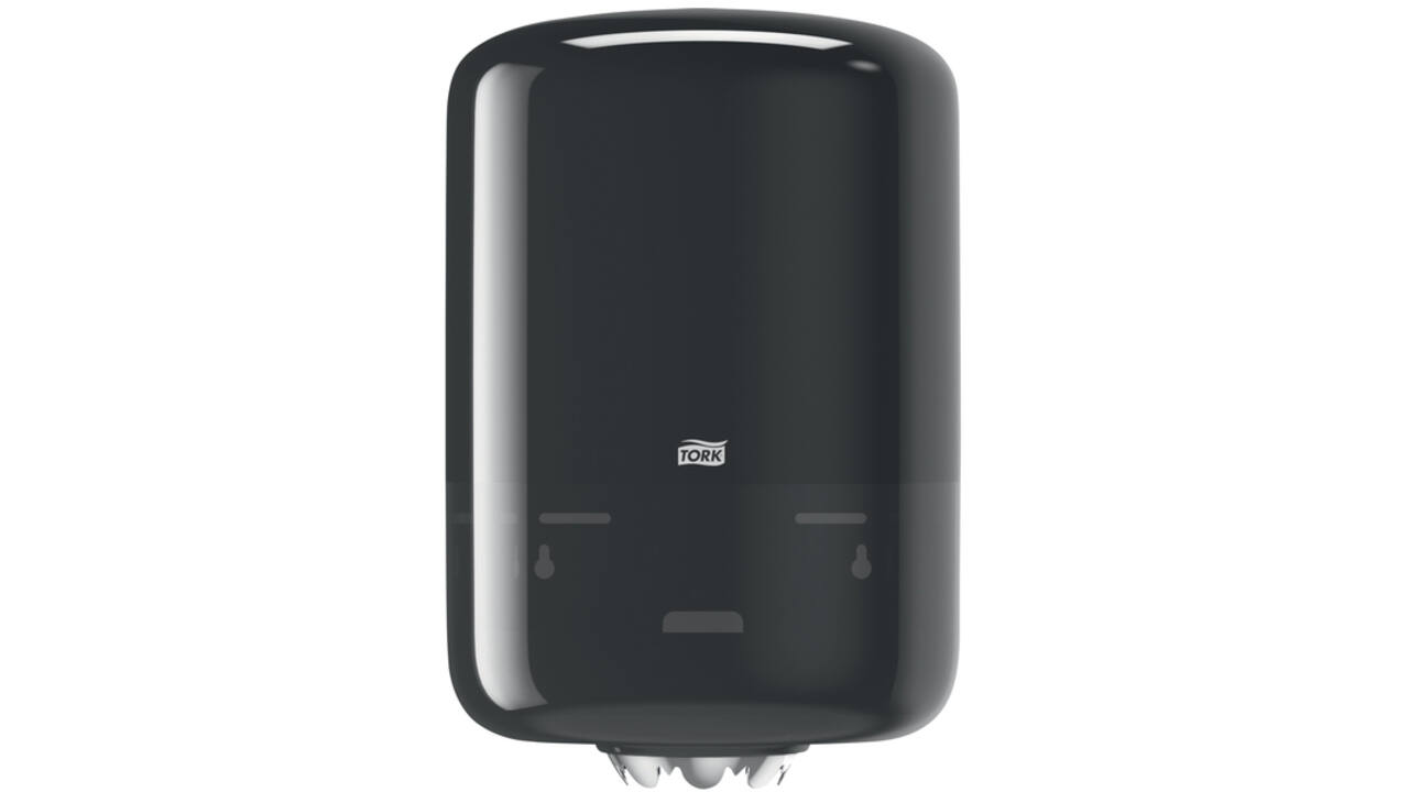 Poetspapierdispenser Tork M2 Elevation zwart 559008