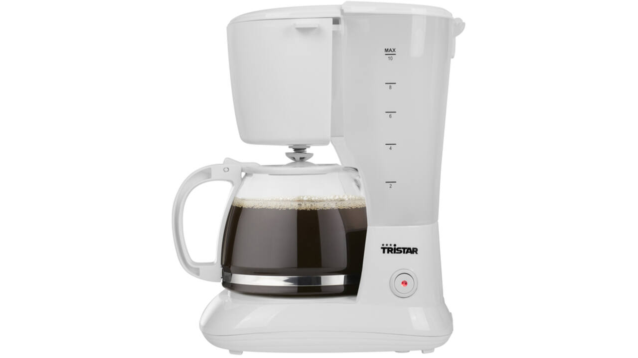 Koffiezetter Tristar CM-1252 1,25L 750W wit