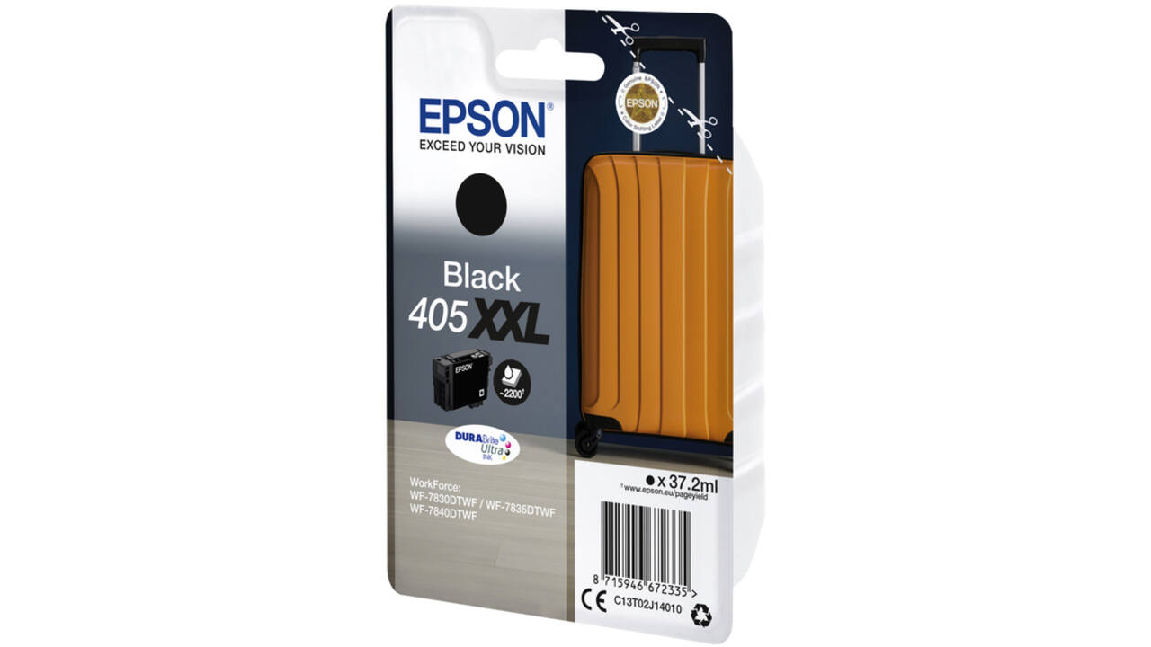 Inktcartridge Epson 405XXL T02J14 zwart