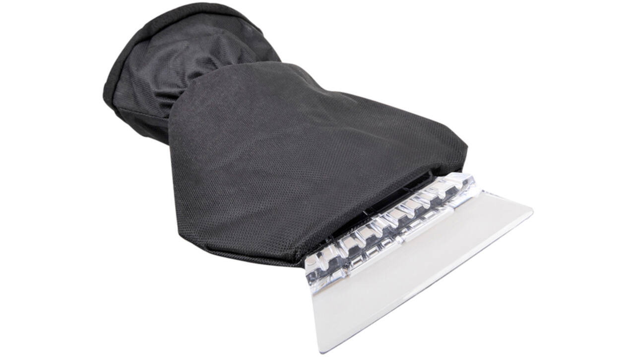 IJskrabber ProPlus met fleece handschoen assorti