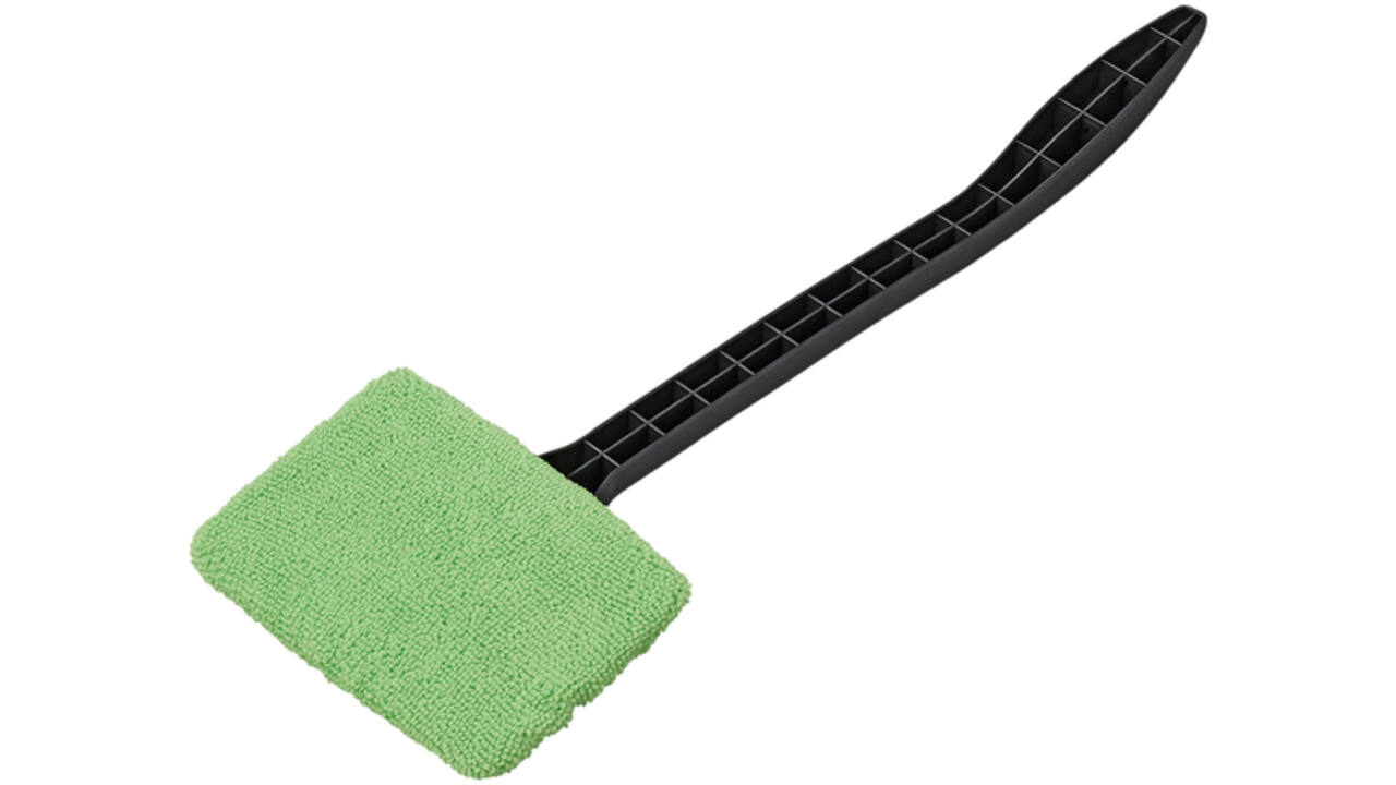 Ruitenpoetser ProPlus microvezel zwart/groen 34cm