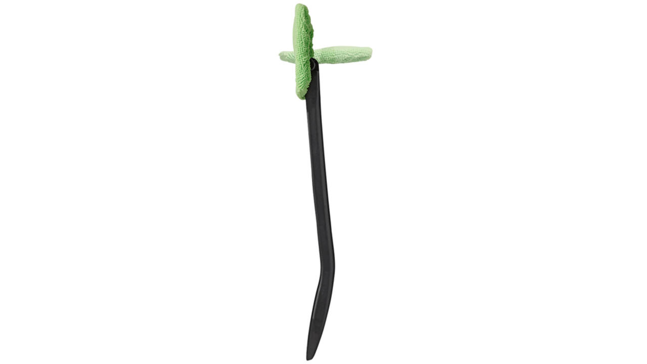 Ruitenpoetser ProPlus microvezel zwart/groen 34cm