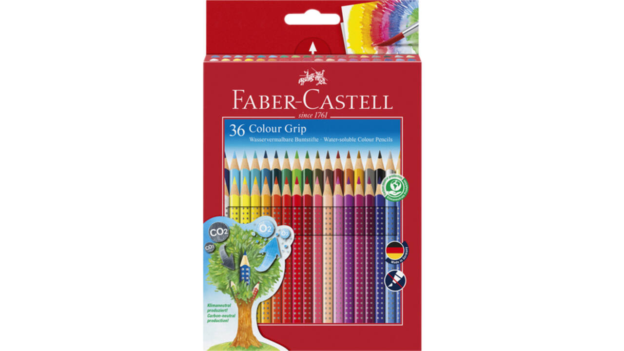 Kleurpotloden Faber-Castell 2001 assorti set à 36 stuks