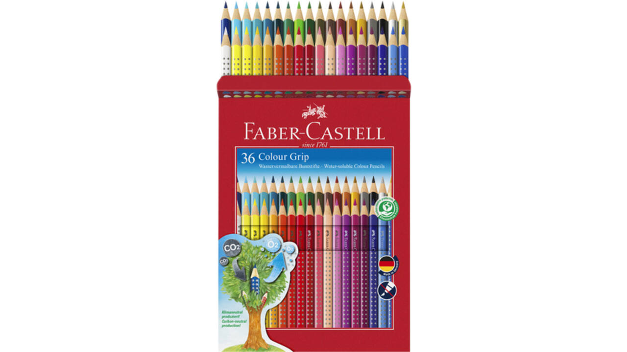 Kleurpotloden Faber-Castell 2001 assorti set à 36 stuks