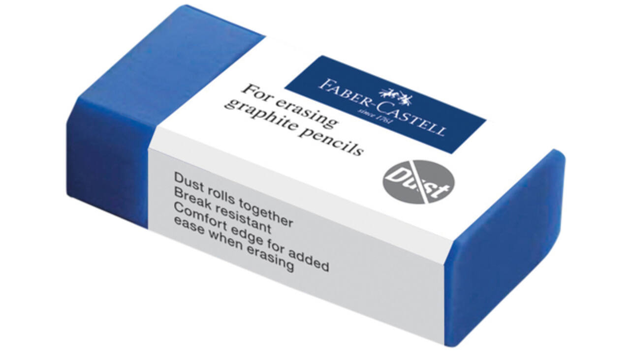 Gum Faber-Castell stofvrij blauw