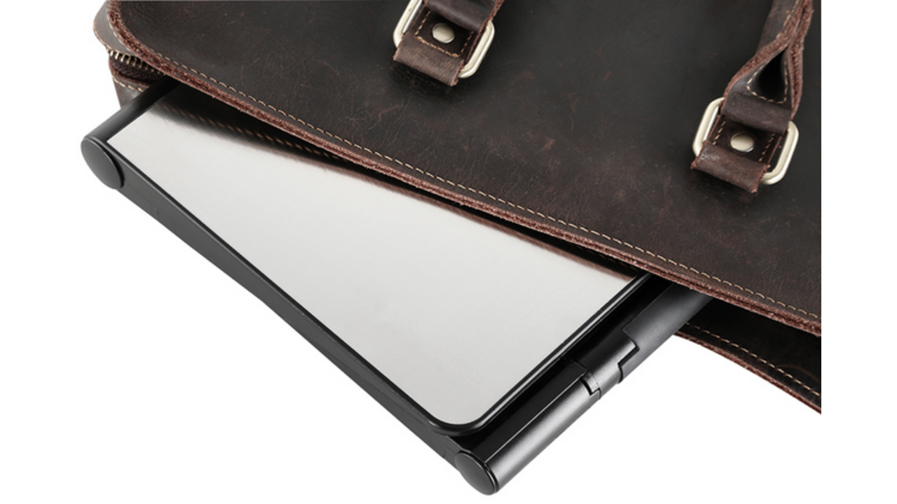 Laptopstandaard Neomounts NSLS200 opvouwbaar zwart- zilver