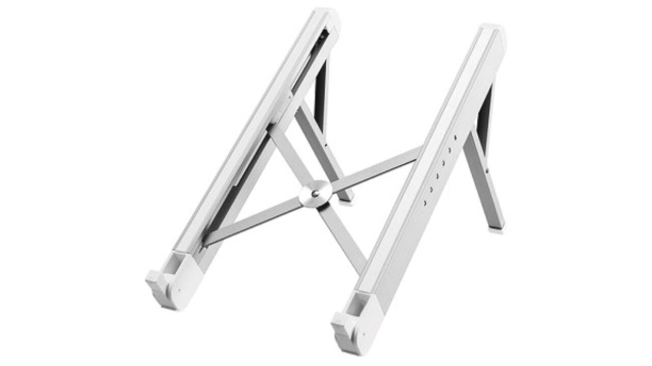 Laptopstandaard Neomounts NSLS010 opvouwbaar Zilver