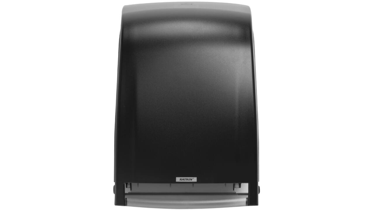 Dispenser Katrin 104438 handdoekrol elektrisch zwart