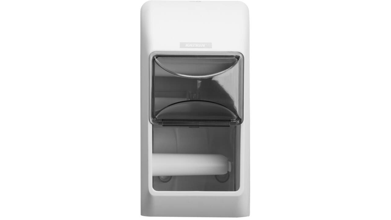 Dispenser Katrin 92384 toiletpapier standaard wit