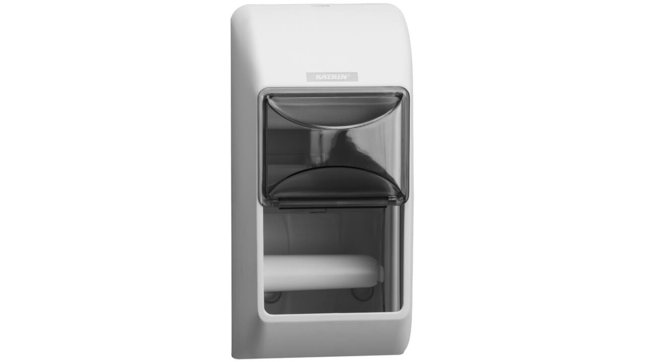 Dispenser Katrin 92384 toiletpapier standaard wit
