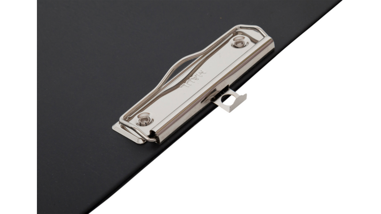 Klembord MAUL A4 staand + insteektas PVC zwart
