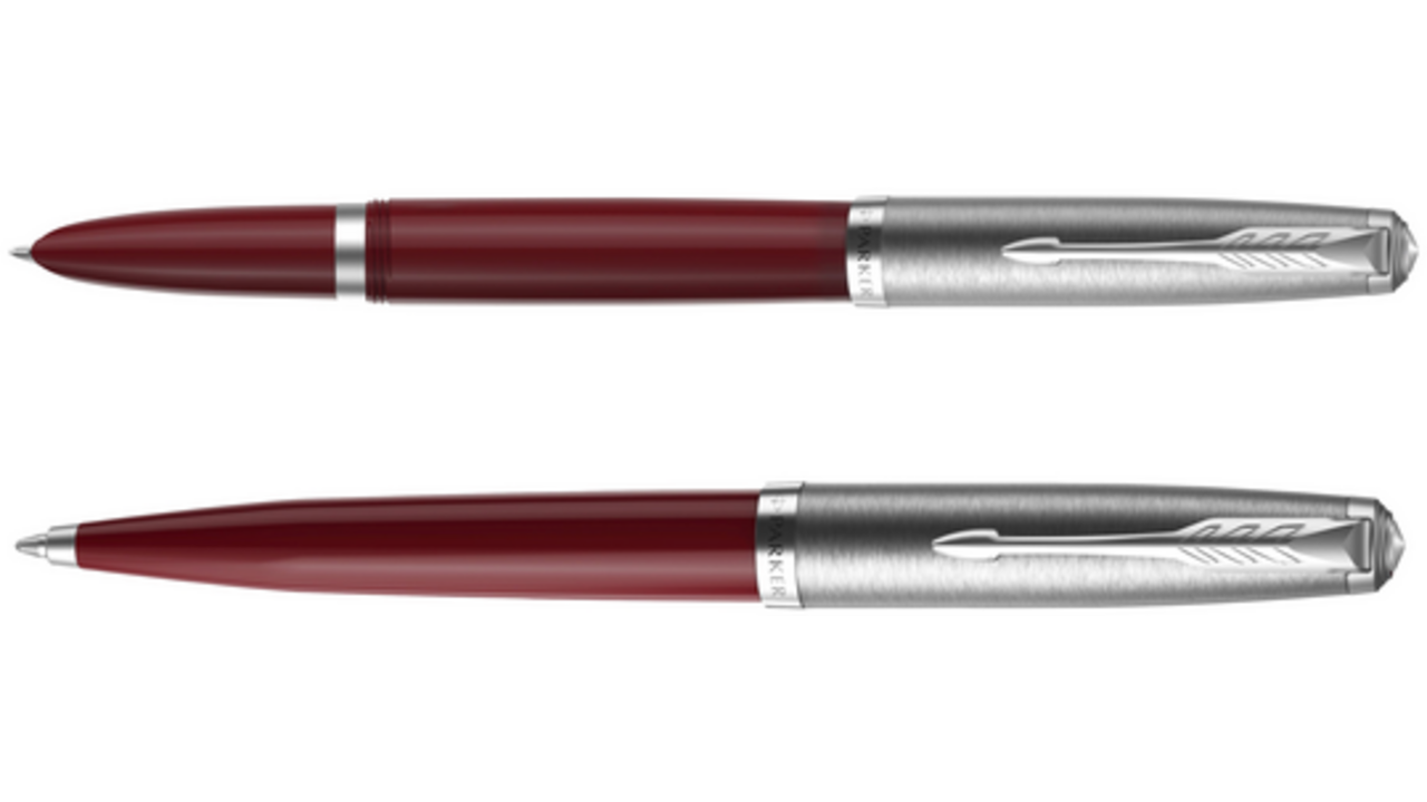 Vulpen Parker 51 burgundy CT fijn