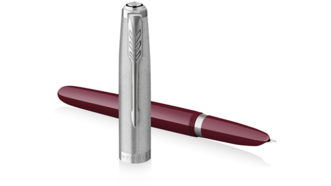 Vulpen Parker 51 burgundy CT fijn