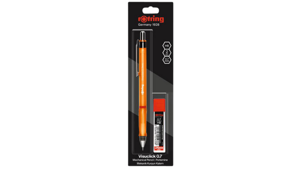 Vulpotlood rOtring Visuclick 2B 0.7mm assorti