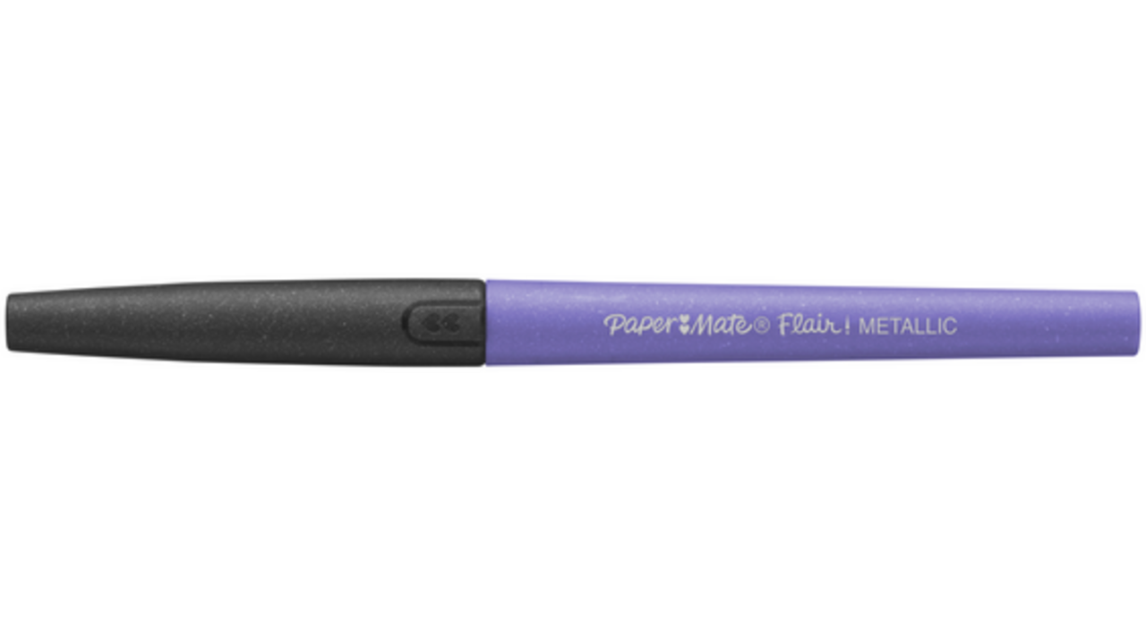 Fineliner Paper Mate Flair Metallic medium blister à 6 stuks