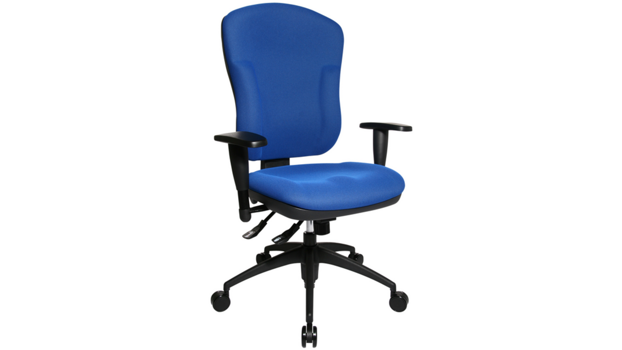 Bureaustoel Topstar Wellpoint 30 SY blauw