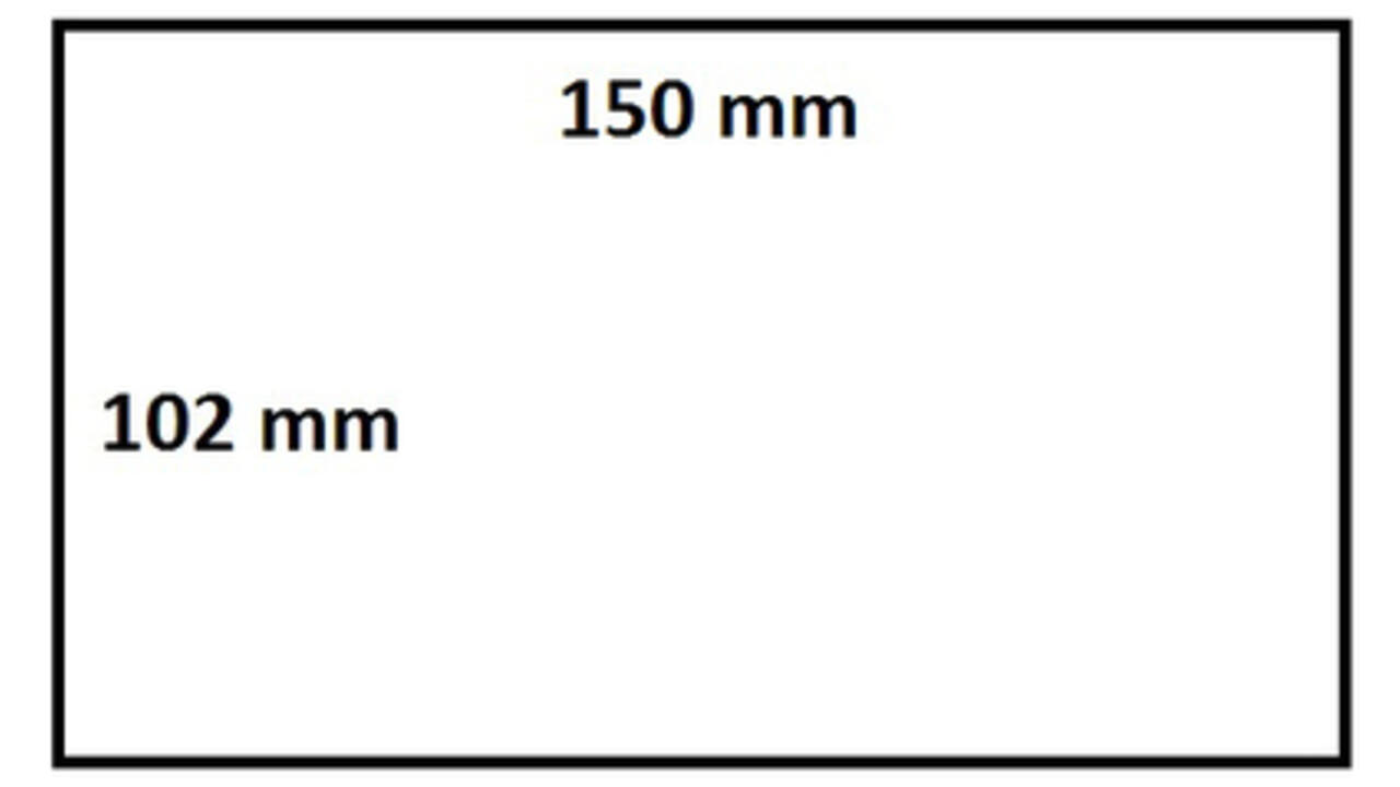 Zebra labeletiket IEZZY 800740-605 102x150mm 76mm wit permanent