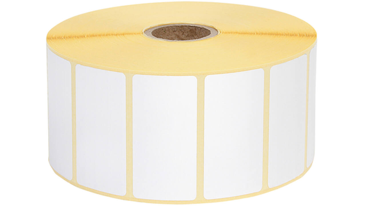 Zebra labeletiket IEZZY 880199-025D 51x25mm 25mm wit permanent