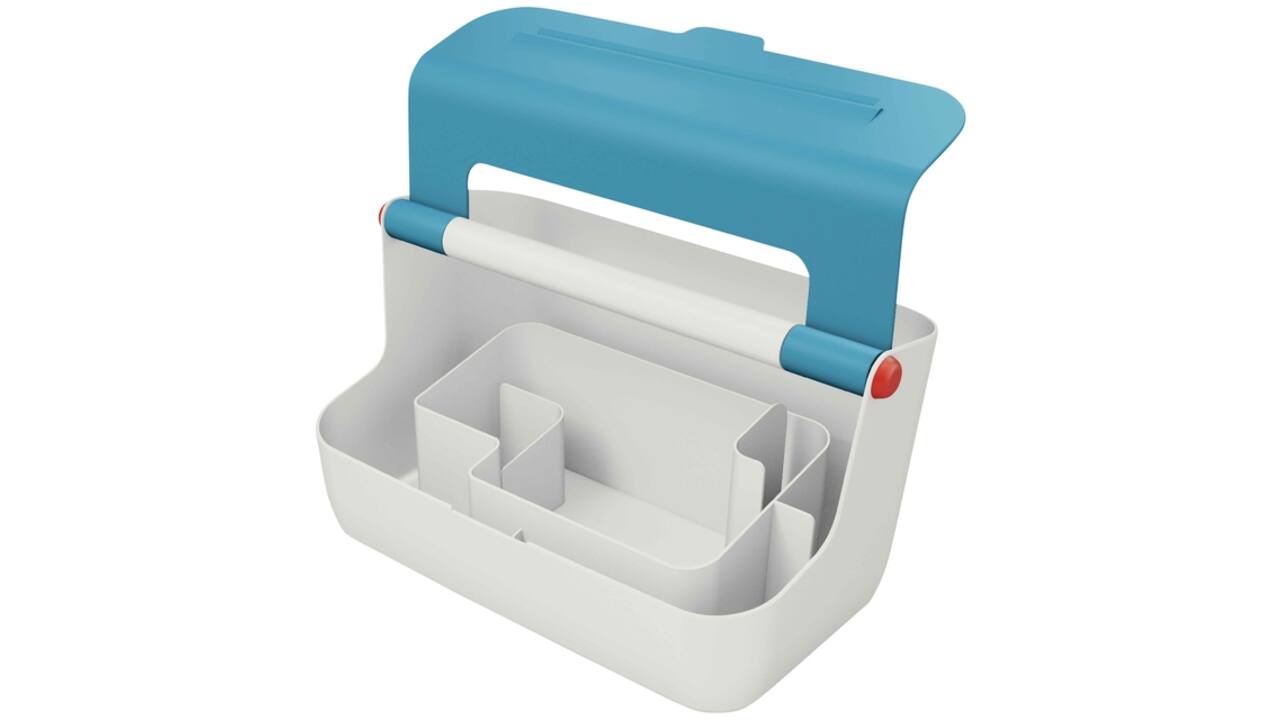 Opbergbox Leitz Cosy draagbaar kunststof blauw