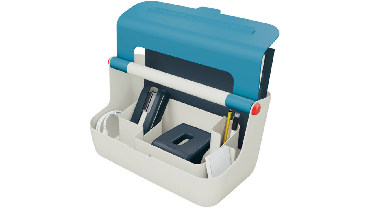 Opbergbox Leitz Cosy draagbaar kunststof blauw