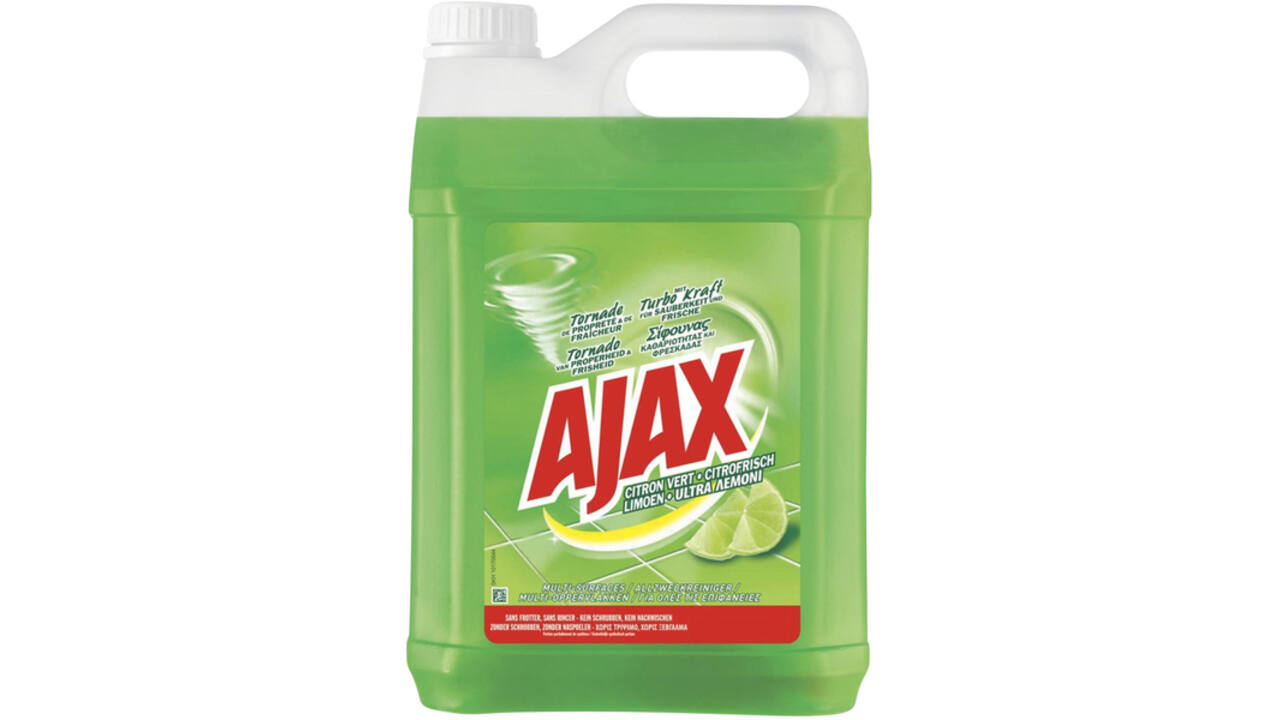 Allesreiniger Ajax Limoen fris 5L