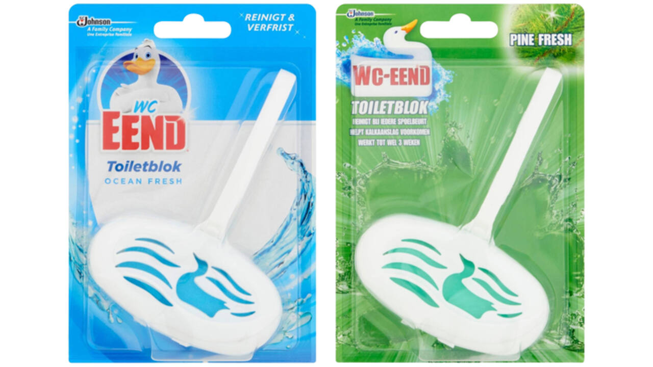 Toiletblok Wc-Eend met houder Ocean Fresh