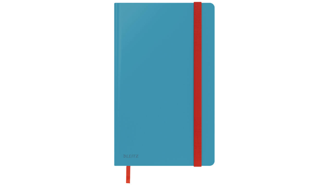 Notitieboek Leitz Cosy A5 160blz 100gr lijn blauw