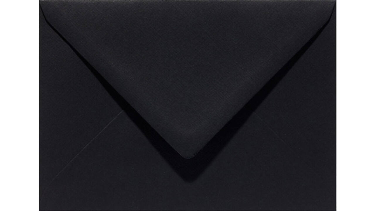 Envelop Papicolor EA5 156x220mm ravenzwart