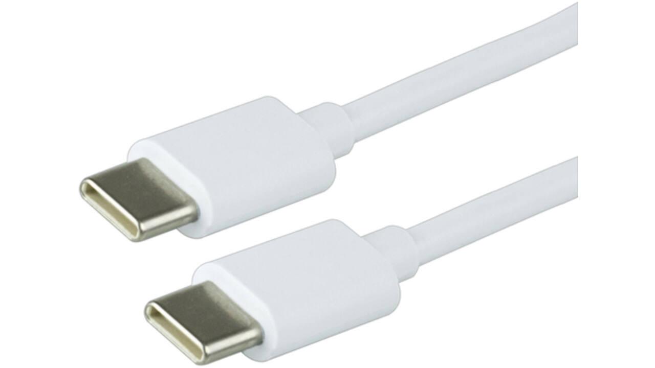 Kabel Green Mouse USB C-C 2.0 1 meter wit