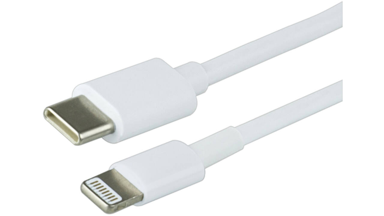 Kabel Green Mouse USB Lightning-C 2 meter wit