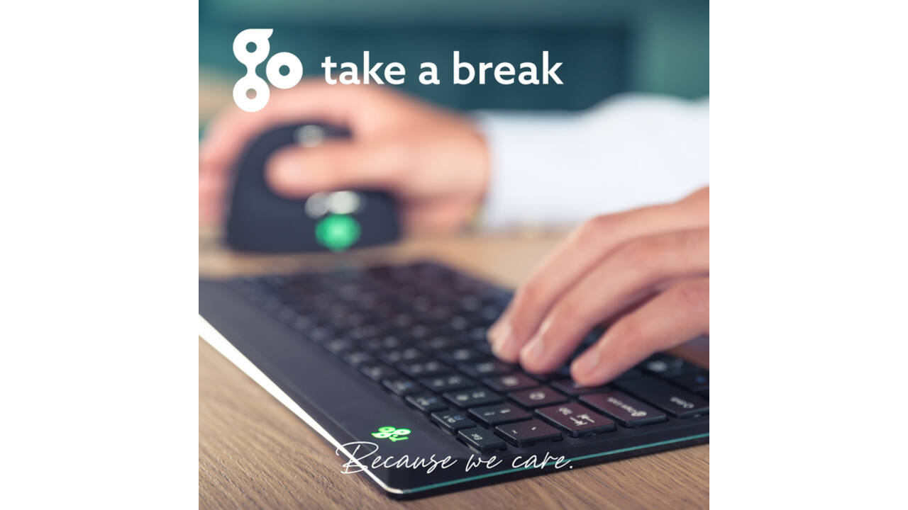 Toetsenbord R-Go Ergonomisch Compact Break QWERTY