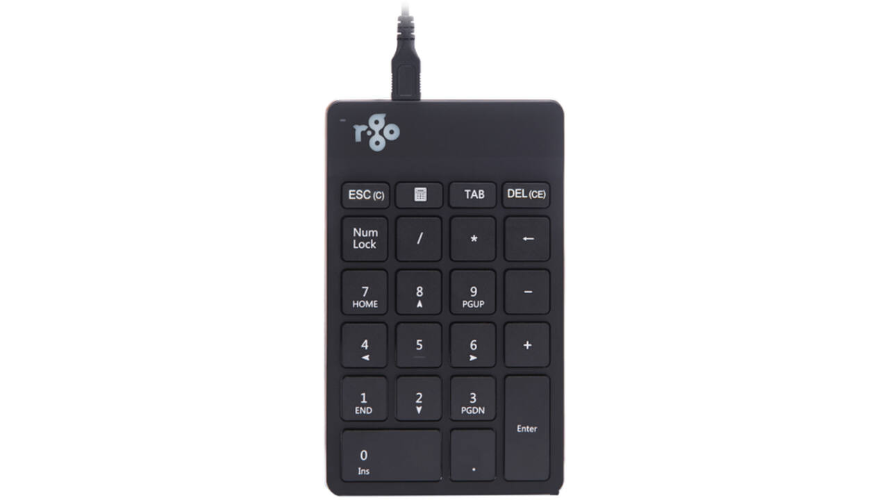 Toetsenbord R-Go Ergonomisch Numpad Break Draad