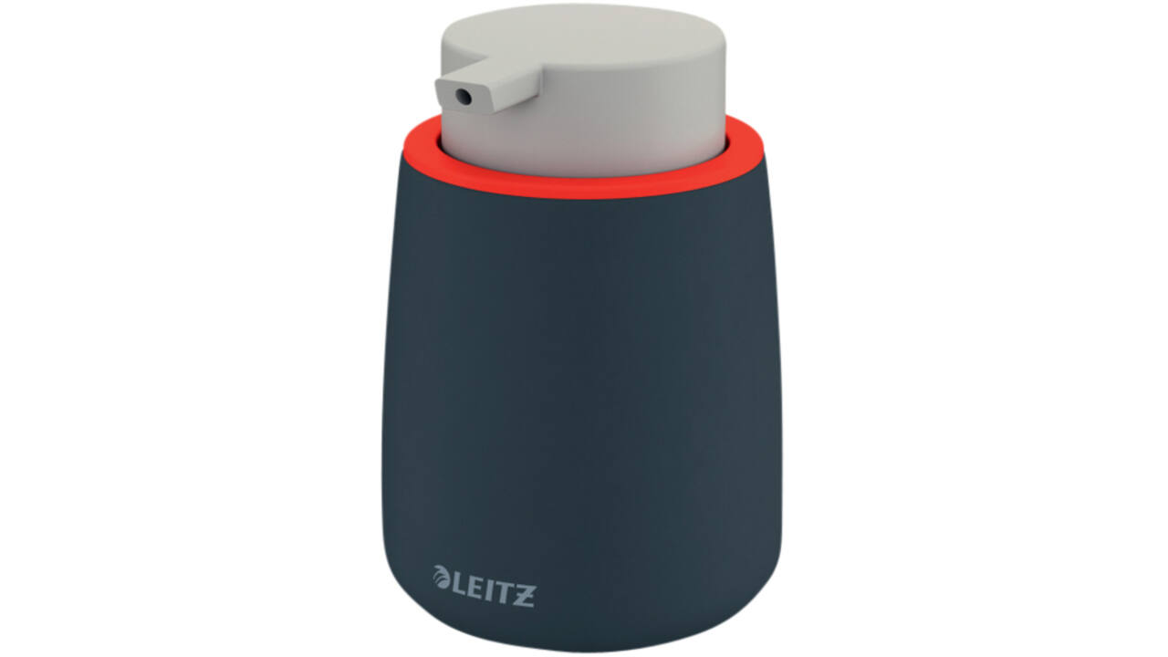 Handzeepdispenser Leitz Cosy voor handzeep 300ml grijs