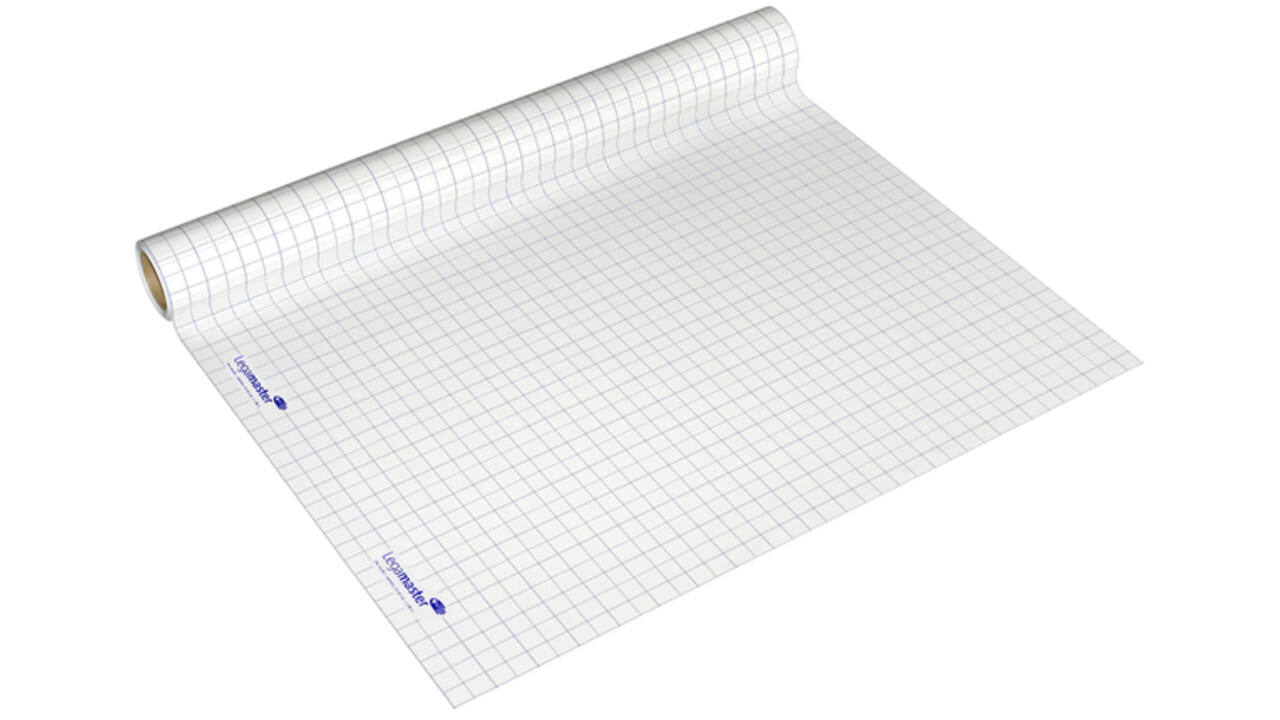 Magic-Chart Legamaster flipchart XL 90x120cm wit met ruit