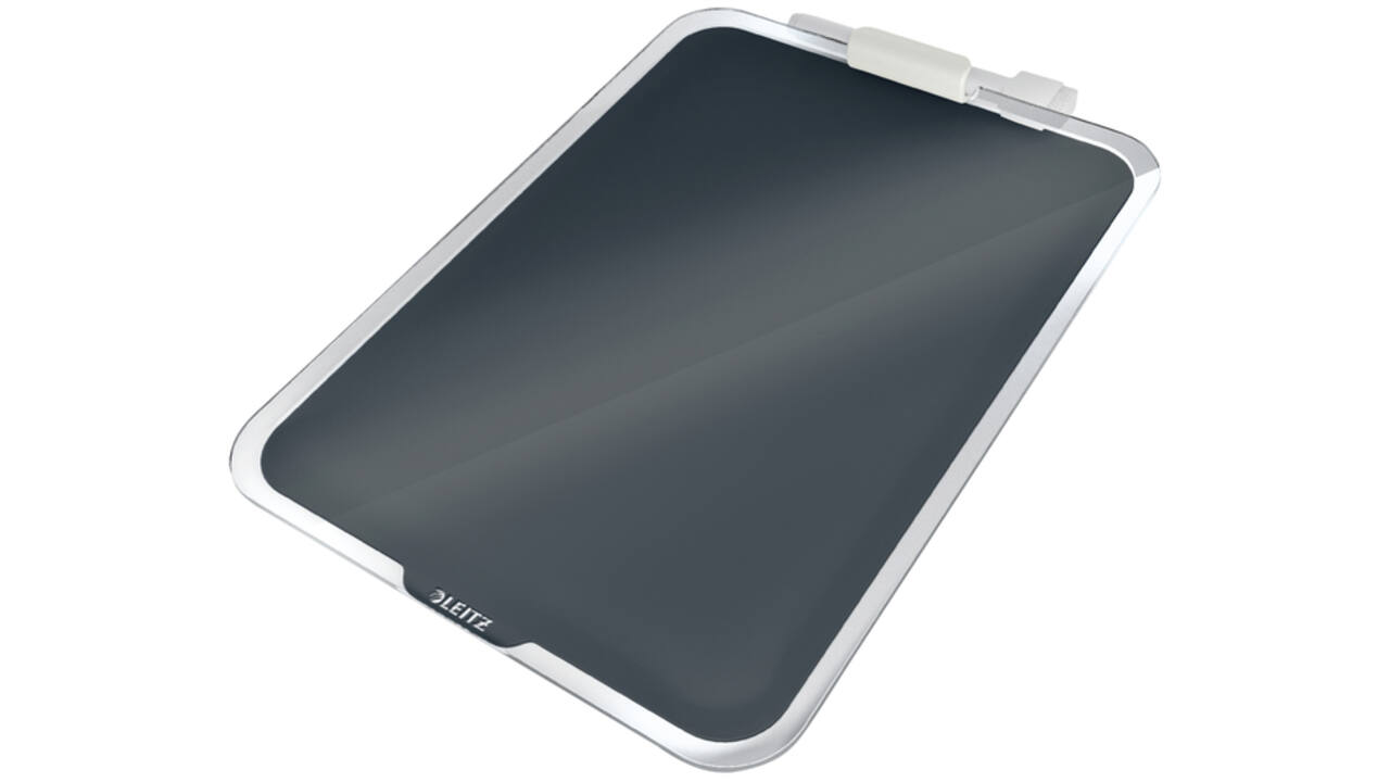Glas Desktop Flipover Leitz Cosy grijs