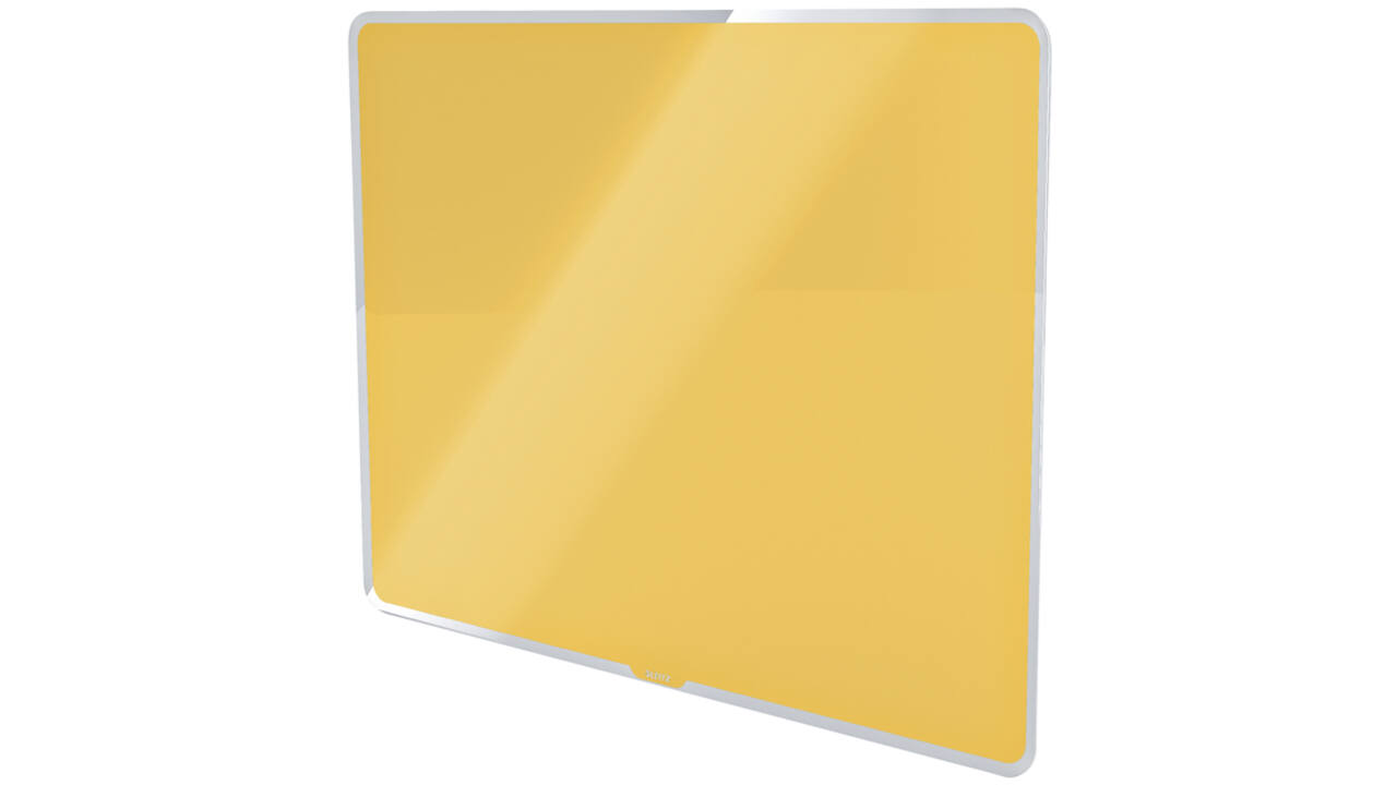 Glasbord Leitz Cosy magnetisch 800x600mm geel
